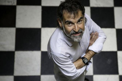 El presidente de Òmnium Cultural, Jordi Cuixart.-JOAN CORTADELLAS