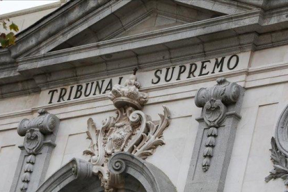 La fachada del Tribunal Supremo.-EUROPA PRESS