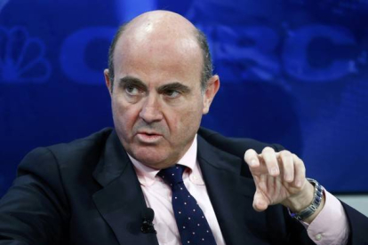 El ministro de Economía, Luis de Guindos.-Foto:   REUTERS / RUBEN SPRICH
