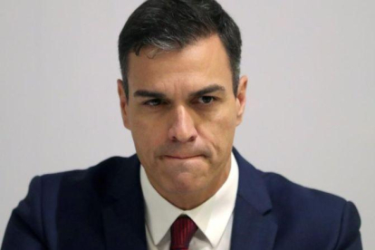 El presidente del Gobierno, Pedro Sánchez, durante su visita a Cuba-JUANJO MARTÍN (EFE)