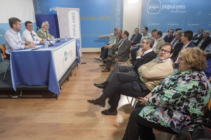 El Partido Popular celebró ayer su comité ejecutivo provincial-SANTI OTERO