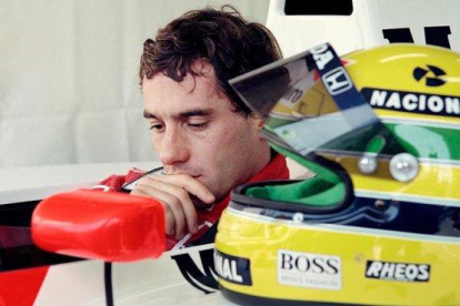 Ayrton Senna.-