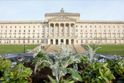 El Parlamento de Stormont, en Belfast.-PAUL FAITH (AFP)