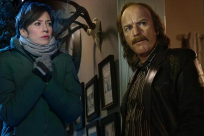 Carrie Coon y Ewan McGregor, en la serie 'Fargo'.-