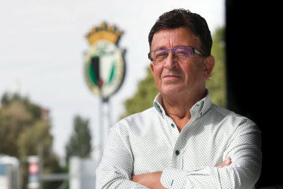 Rodrigo Santidrián, presidente del Burgos CF. TOMÁS ALONSO