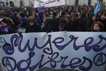 Imagen de la manifestación del 8 de marzo de 2020. RAÚL G. OCHOA