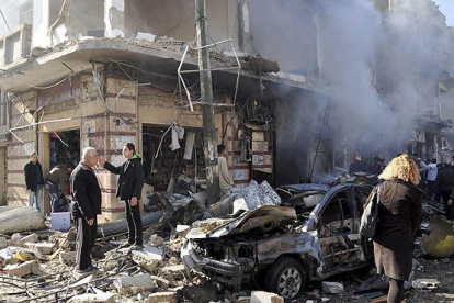 Un atentado en la ciudad siria de Homs se salda con al menos 32 muertos.-EFE / VÍDEO: ATLAS