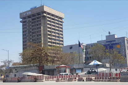 La sede del Ministerio de Información y Tecnología en Kabul, Afganistán.-AP / RAHMAT GUL