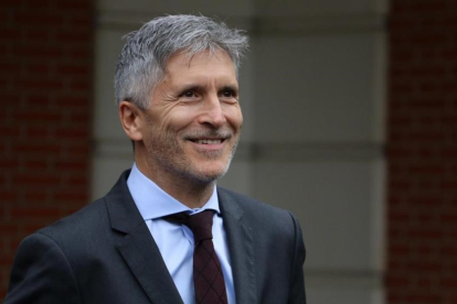 El ministro del Interior, Fernando Grande-Marlaska.-ACN