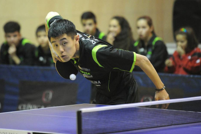 Bohan Zhang sumó un punto insuficiente.-ISRAEL L. MURILLO