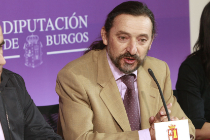 El actual alcalde socialista Miguel Ángel Rojo, en una foto de archivo durante una presentación en la Diputación.R. OCHOA