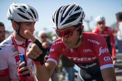 Alberto Contador, en la Volta 2017.-JOSEP LAGO / AFP
