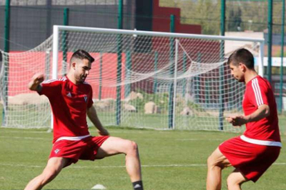 Oyarzun volvió ayer al trabajo en las instalaciones de Anduva-CDMIRANDÉS.COM