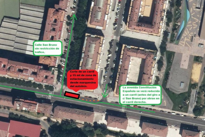 Las obras en Capiscol afectarán a la circulación y el aparcamiento de la avenida de la Constitución. POLICÍA LOCAL