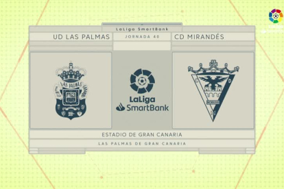 VIDEO: Resumen Goles Las Palmas - Mirandés - Jornada 40 - La Liga SmartBank