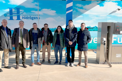 Una delegación de la UBU visita el Centro Nacional del Hidrógeno. ECB