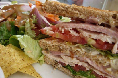 Imagen de archivo de un sandwich.-