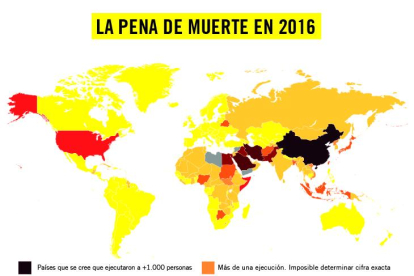 Presentación del informe anual sobre la pena de muerte en el mundo, con especial foco en China.-AP