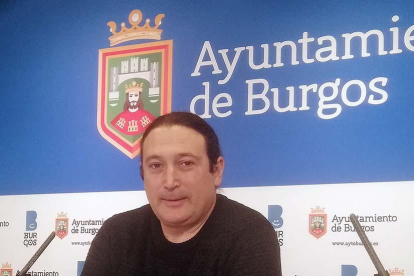 Israel Hernando, concejal de Podemos en el Ayuntamiento de Burgos.