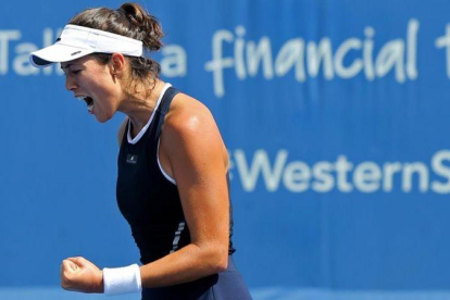 Muguruza, en Cincinnati.-AARON DOSTER