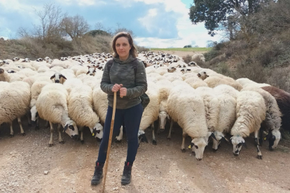 Beatriz Mendo tiene una explotación de ovejas para lechazos IGP