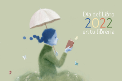 Cartel del Día del Libro 2022 en Burgos.