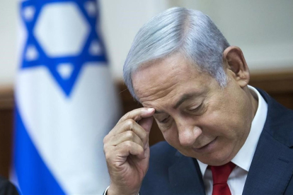 El primer ministro israelí, Binyamin Netanyahu.-JIM HOLLANDER (AP)