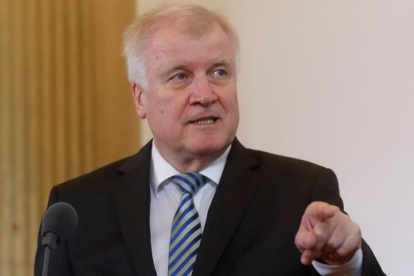 El ministro del Interior alemán, Horst Seehofer-LEONHARD FOEGER