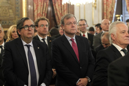 El alcalde de León, Antonio Silvan, asiste al acto presidido por el Rey, de concesión de la nacionalidad española a los sefardies originarios de España-Ical