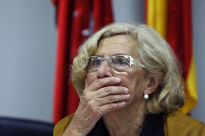 La alcaldesa de Madrid, Manuela Carmena.-JUAN CARLOS HIDALGO / EFE