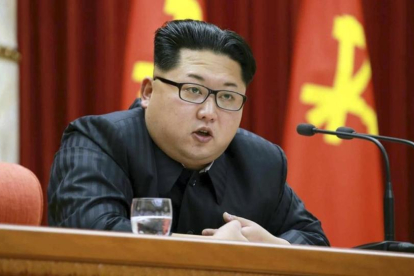 El presidente de Corea del Norte Kim Jong-un.-RODONG SINMUN