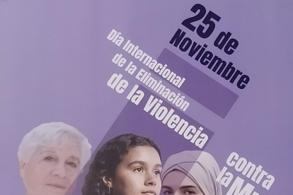 Cartel de las actividades organizadas en torno al 25 de noviembre, día contra la violencia de género.