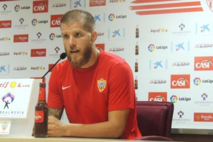 Morcillo, durante una rueda de prensa.-/ TWITTER
