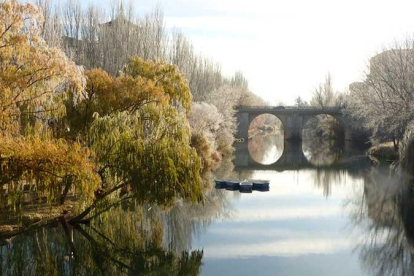 La ribera del río Duero es uno de los atractivos turísticos de Aranda.