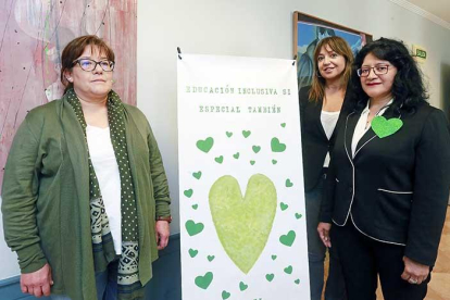 Yolanda Delgado, Carolina Blasco y Lorena Ruiz.-RAÚL G. OCHOA