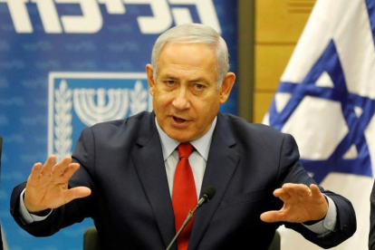 El primer ministro israelí, Benjmín Netanyahu.-ABIR SULTAN (EFE)