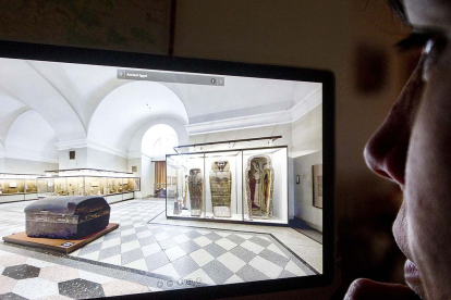 Visita virtual a la exposición temporal ‘Aida, el Egipto soñado’ en el MEH. ISRAEL. L. MURILLO