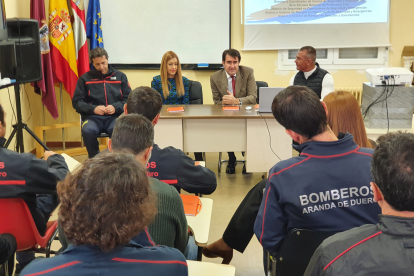 El curso  acoge a 20 bomberos procedentes de Aranda de Duero, Ávila, León, Palencia, Zamora y la propia Miranda de Ebro. ECB