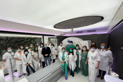 Un equipo de 37 personas forma parte del grupo de Medicina Nuclear que ha puesto en marcha la unidad de PET-TAC de Burgos.