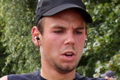Lubitz, en una maratón en Hamburgo, en septiembre del 2009.-Foto: TEAM MUELLER / AFP