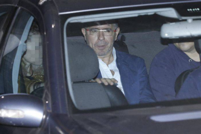 El exsecretario general del PP de Madrid, Francisco Granados, es trasladado al calabozo de Las Rozas.-Foto: EFE