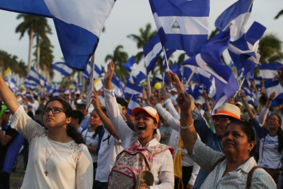 El pueblo de Nicaragua demanda la renuncia del presidente Daniel Ortega.-REUTERS