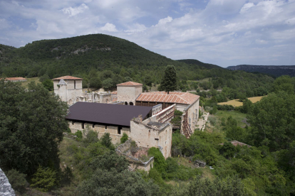 Imagen del monasterio de San Pedro de Arlanza, uno  delos primeros cenobios fundados en Castilla. I. L.