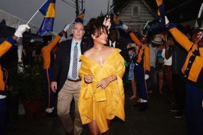 Rihanna ya tiene una calle en su tierra natal, Barbados.-EL PERIÓDICO