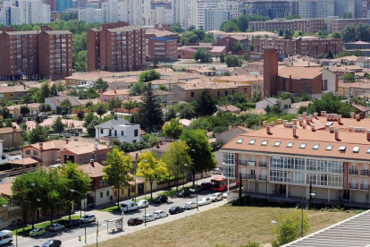 Imagen de la parcela frente al Hospital Universitario.-ISRAEL L. MURILLO