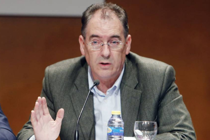 Miguel Ángel Benavente, presidente del CB Tizona.-RAÚL G. OCHOA