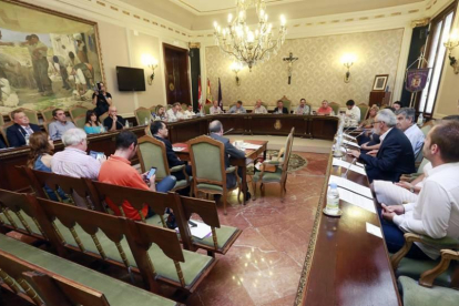 Imagen de archivo de un Pleno de la Diputación Provincial de Burgos-Raúl Ochoa