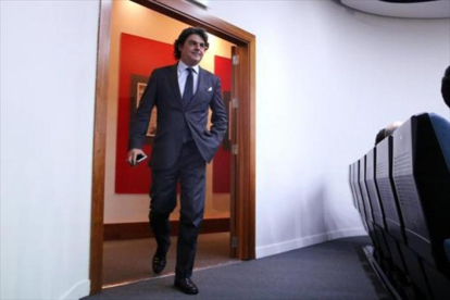 Jorge Moragas, en el palacio de la Moncloa.-JUAN MANUEL PRATS