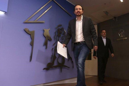 El secretario general de Podemos, Pablo Iglesias, el pasado 6 de junio.-DAVID CASTRO