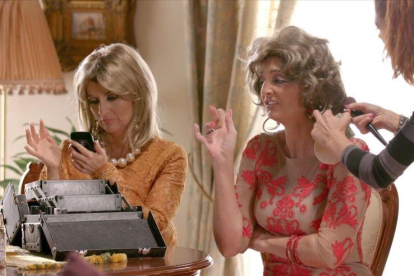 Una imagen de la parodia de 'Las Campos' en el especial de 'Homo zapping' que Neox emitió la pasada Navidad.-ATRESMEDIA